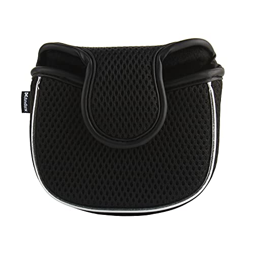 Andux Magnetknopf Putter-Abdeckung Kopfbedeckung für Golfschläger Schwarz, Quadrat Andux Magnetknopf Putter-Abdeckung Kopfbedeckung für Golfschläger Schwarz, Quadrat von Andux