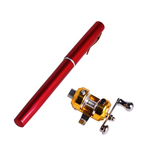 Andux Mini beweglicher Angelrute-Fischerei-Gang Carbon-Felsen-Angelrute Salzwasser-Fischerei Rod GBG-01 (Rot) Andux Mini beweglicher Angelrute-Fischerei-Gang Carbon-Felsen-Angelrute Salzwasser-Fischerei Rod GBG-01 (Rot) von Andux