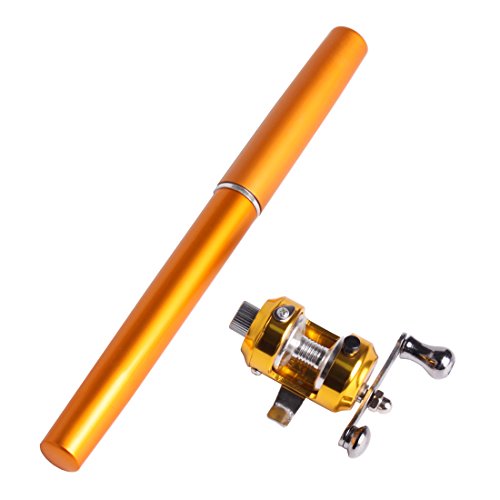 Andux Mini beweglicher Angelrute-Fischerei-Gang Carbon-Felsen-Angelrute Salzwasser-Fischerei Rod GBG-01 (Gold) Andux Mini beweglicher Angelrute-Fischerei-Gang Carbon-Felsen-Angelrute Salzwasser-Fischerei Rod GBG-01 (Gold) von Andux