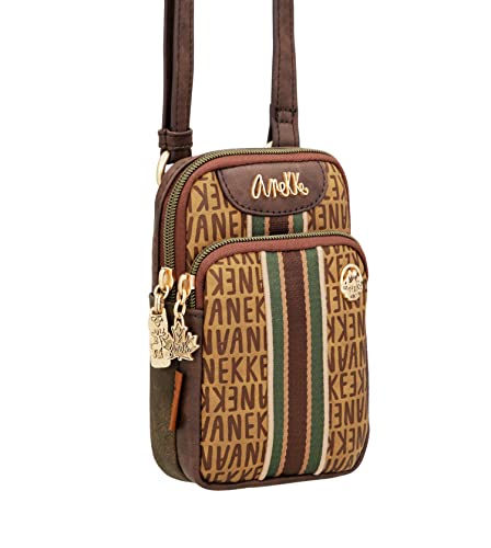 Anekke 35673-907 Mini Umhängetasche mit Fronttasche Urban - 100% PU, bunt, Talla única Anekke 35673-907 Mini Umhängetasche mit Fronttasche Urban - 100% PU, bunt, Talla única von Anekke