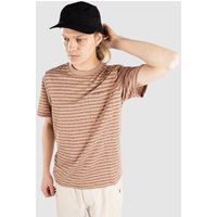 Anerkjendt Akkikki Cot/Linen Stripe T-Shirt auburn Anerkjendt Akkikki Cot/Linen Stripe T-Shirt auburn von Anerkjendt