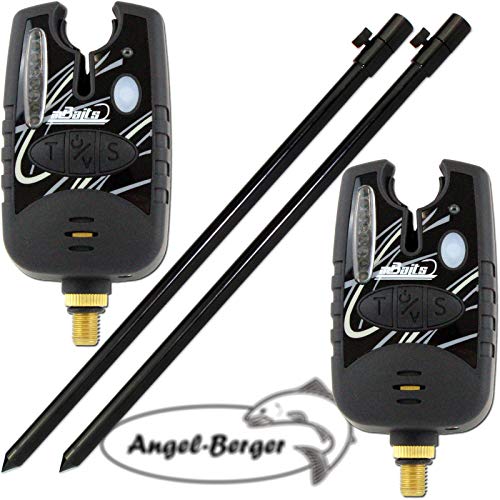 Angel-Berger 2X Elektronische Bissanzeiger mit Tele Erdspeer von Angel-Berger