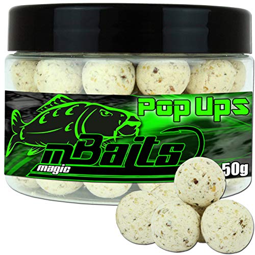 Angel-Berger Magic Baits Pop Ups in verschiedenen Sorten (Vanille, 14mm) von Angel-Berger