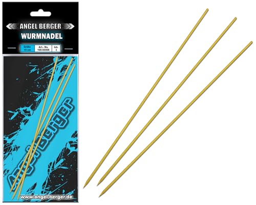 Angel Berger Wurmnadel 3 Stück Messing Ködernadel Worm Needle Wattwurmnadel Köder Nadel Angeln Angel Berger Wurmnadel 3 Stück Messing Ködernadel Worm Needle Wattwurmnadel Köder Nadel Angeln von Angel-Berger