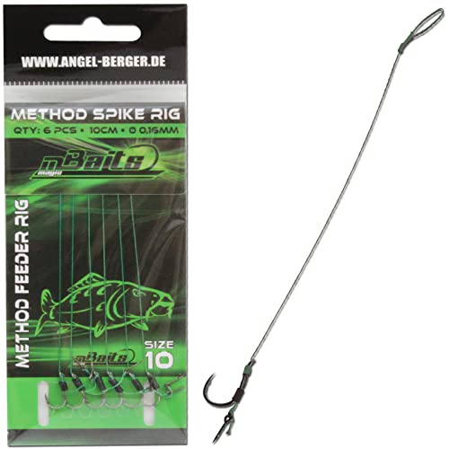 Magic Baits Method Feeder Rig Vorfach Angelhaken Verschiedene Varianten (8, Bait Spike) von Angel-Berger