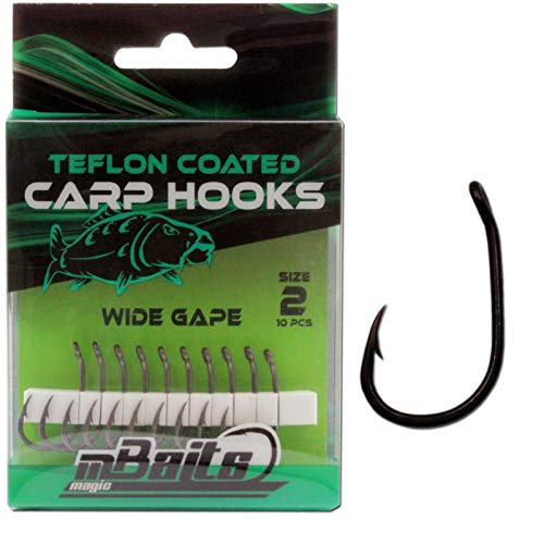 Magic Baits Wide Gape Karpfenhaken Boiliehaken Carp Hooks Angelhaken (4) von Angel-Berger