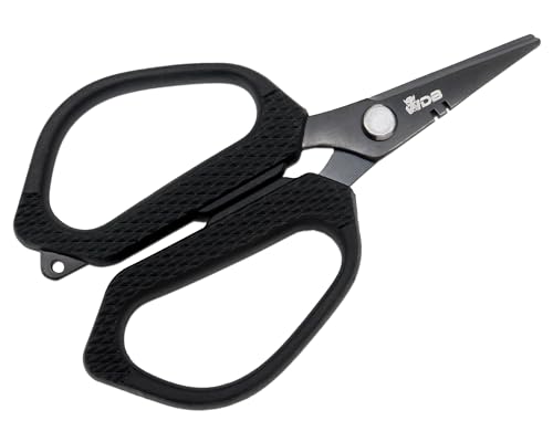 Wild Devil Baits Line Scissors 12cm Angelschere Schnurschere Schere zum Schneiden von Angelschnüren von Angel-Berger