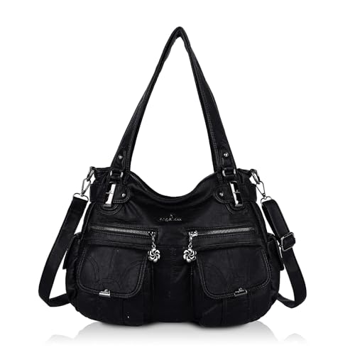 Angel Kiss Tasche Damen Handtasche weiches Leder Taschen Schultertasche Henkeltaschen Umhängetaschen Tragetasche Tote Shopper Groß Hobo Tasche Viele Fächer tolle Tasche für Frauen Angel Kiss Tasche Damen Handtasche weiches Leder Taschen Schultertasche Henkeltaschen Umhängetaschen Tragetasche Tote Shopper Groß Hobo Tasche Viele Fächer tolle Tasche für Frauen von Angel Kiss