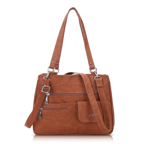Angel Kiss Tasche Leder Damenhandtasche Schultertasche Handtaschen Wasserdicht Tragetasche Multifunktionale Henkeltasche Umhängetasche Groß für Arbeit Schule Shopper Reise Angel Kiss Tasche Leder Damenhandtasche Schultertasche Handtaschen Wasserdicht Tragetasche Multifunktionale Henkeltasche Umhängetasche Groß für Arbeit Schule Shopper Reise von Angel Kiss