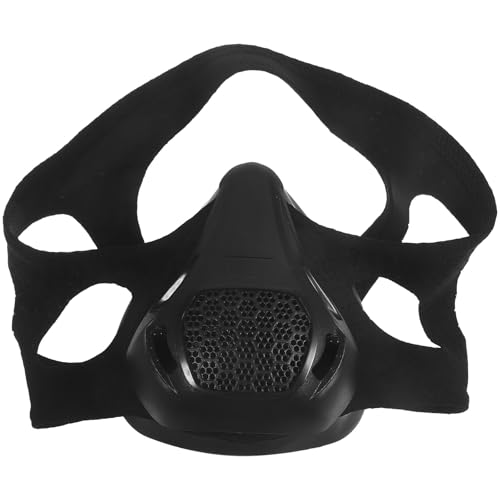 Angoily Trainingsmaske Sauerstoffbarrieremaske Sauerstoffwiderstandsmaske Fitness-Gesichtsmaske Sport von Angoily