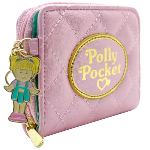 Animation Adventures In Pocketville Tiny World of Polly Portemonnaie Clutch Münzfach & Kartenhalter, Rosa von Animation