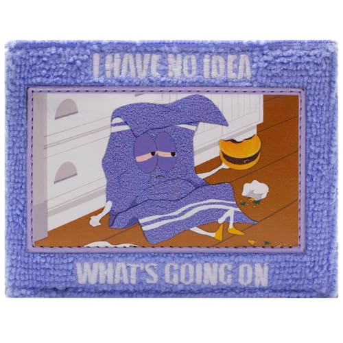 Animation Towelie I Have No Idea Whats Going On South TV Park Geldbörse Bi-Fold ID & Kartenhalter, Blau von Animation