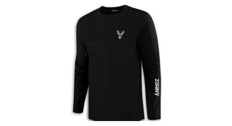 langarmtrikot animoz wild noir von Animoz