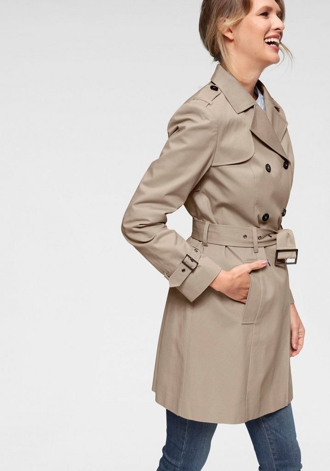 Aniston CASUAL Trenchcoat mit Gürtel zum Regulieren Aniston CASUAL Trenchcoat mit Gürtel zum Regulieren von Aniston CASUAL