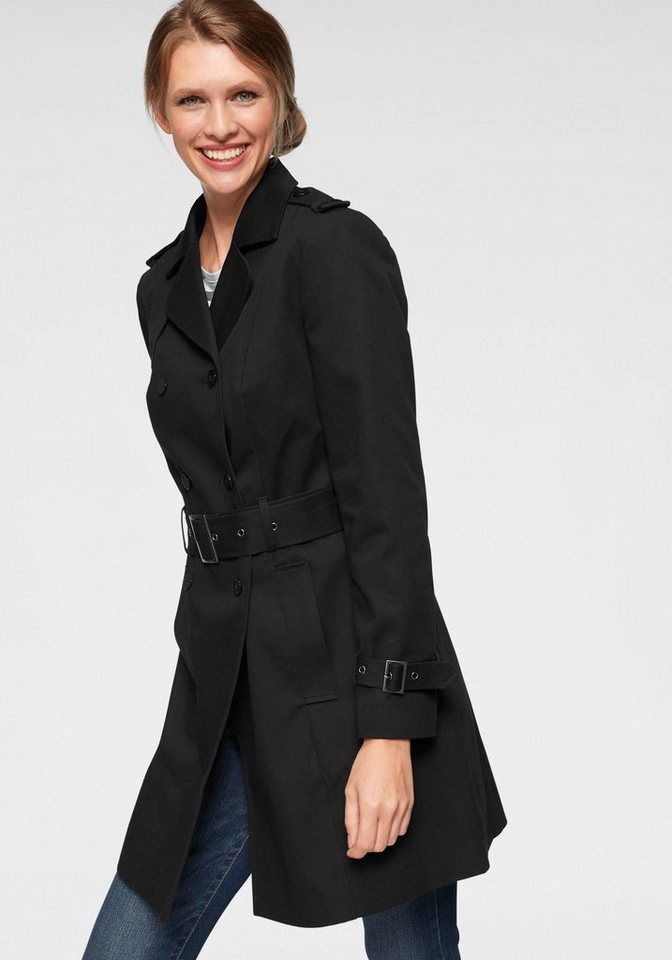 Aniston CASUAL Trenchcoat mit Gürtel zum Regulieren Aniston CASUAL Trenchcoat mit Gürtel zum Regulieren von Aniston CASUAL