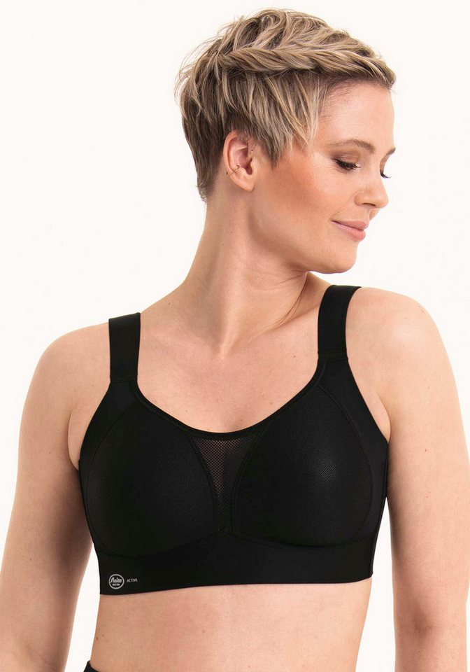 Anita Active Sport-BH Smart Control clean Cut Ware, Cups nahtlos vorgeformt, innen hydrophiler Frottée Anita Active Sport-BH Smart Control clean Cut Ware, Cups nahtlos vorgeformt, innen hydrophiler Frottée von Anita Active