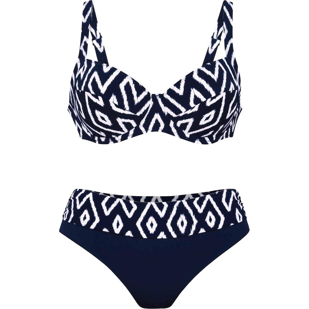 Anita, Damen, Bikini, Tribal Monotones Bikini-Set, Blau, (42 F) von Anita