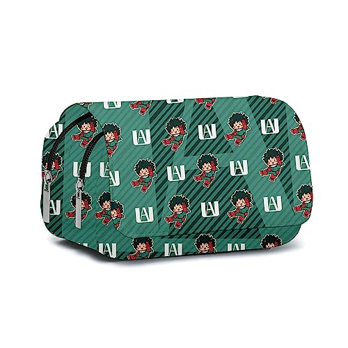 Anjinguang My Hero Academia Federmäppchen MHA Federmäppchen Anime Kinder Stiftetasche Schreibwarenetui Doppelschichten Große Kapazität Student Bleistift Box Cartoon Schule Büro Aufbewahrungstasche, Anjinguang My Hero Academia Federmäppchen MHA Federmäppchen Anime Kinder Stiftetasche Schreibwarenetui Doppelschichten Große Kapazität Student Bleistift Box Cartoon Schule Büro Aufbewahrungstasche, von Anjinguang