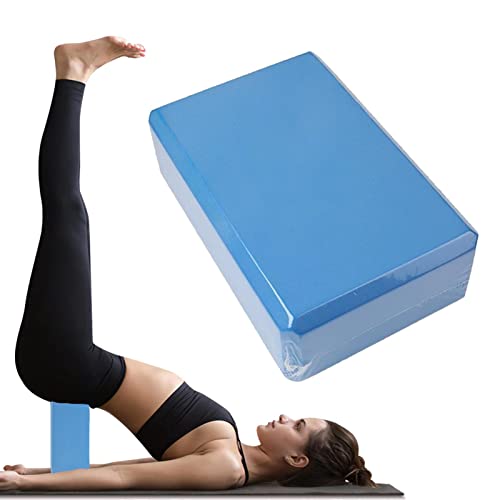 Anloximt Schaumstoff-Yoga-Blöcke | Weiche unterstützende Yoga-Steine mit rutschfestem - Dehnungsblöcke für Yoga, Pilates und Meditation, Yoga-Zubehör für Frauen von Anloximt