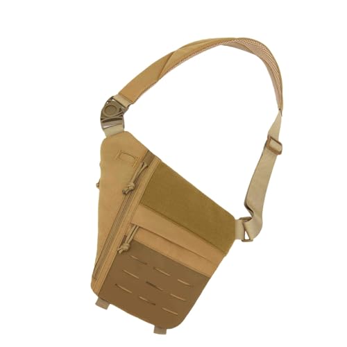 Diebstahlsichere Schultertasche - Diebstahlsichere Reisetasche Brusttasche - Brust Umhängetasche Für Herren - Anti-Diebstahl Sling Bag | Für Männer Outdoor Reisen Camping Wanderrucksäcke von Anloximt