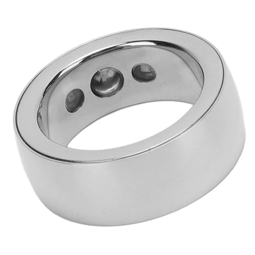 Annadue Fitness Smart Ring, Wasserdicht, Mehrere Sportmodi, Gesundheitsüberwachung, Tragbarer Ring mit Ladeetui, Fitness Smart Ring, für JSRing App (18#) von Annadue