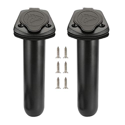 Anndason 2 Pcs Kajak Deck Kunststoff Angelruten-Halterung Inhaber und Gap Abdeckung Fishing Tackle Zubehör Werkzeug Anndason 2 Pcs Kajak Deck Kunststoff Angelruten-Halterung Inhaber und Gap Abdeckung Fishing Tackle Zubehör Werkzeug von Anndason