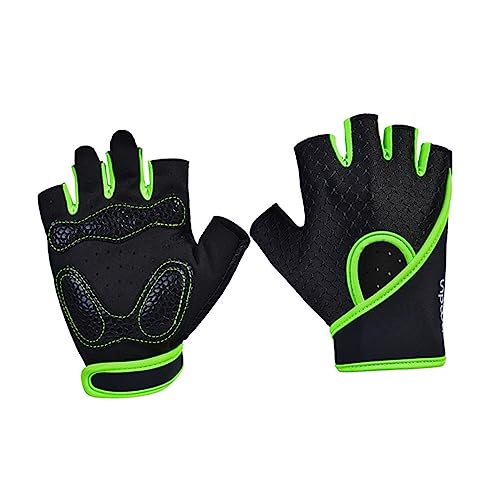 Anneome 1 Paar Fitness-Handschuhe Turnhandschuhe Trainingshandschuhe Sporthandschuhe Fitness Handschuhe fitnesshandschuhe Fingerlose Handschuhe rutschfeste Handschuhe Halbfingerhandschuhe von Anneome