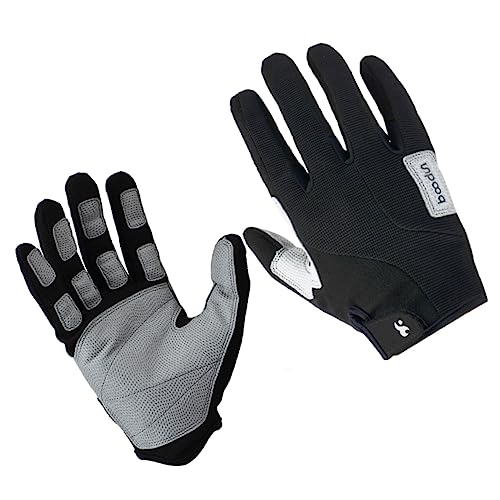 Anneome 1 Paar Kletterhandschuhe Handschuhe Für Autorennen Handschuh Zum Wandern Fäustlinge Ruderhandschuhe Outdoor-sporthandschuhe Seilhandschuhe Handschuh Für Draußen Black von Anneome