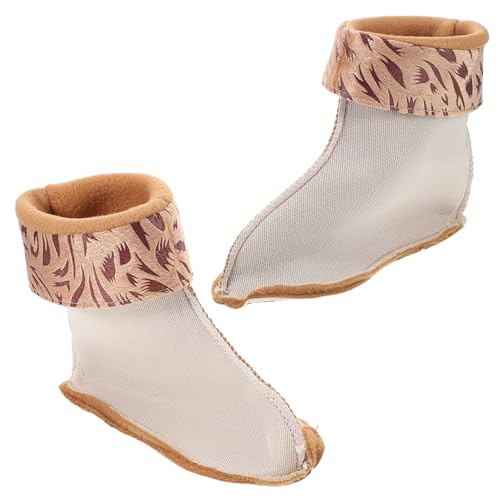 Anneome 1 Paar Regenstiefel Mit Warmem Futter Skisocken Damen Jägerstiefelsocken Wandersockeneinlagen Fleece-socken Stiefeleinlagen Für Damen Fleecefutter Herren Thermosocken Fussel von Anneome