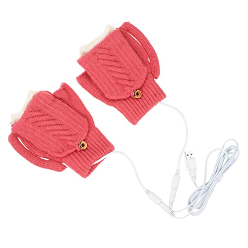 Anneome 1 Satz beheizbare Handschuhe USB-Handschuhe erhitzte Toasthandschuhe Thermal- USB beheizte Handschuhe thermohandschuhe Damen Herren Heizhandschuhe handwärmer Handschuhe Baumwolle von Anneome