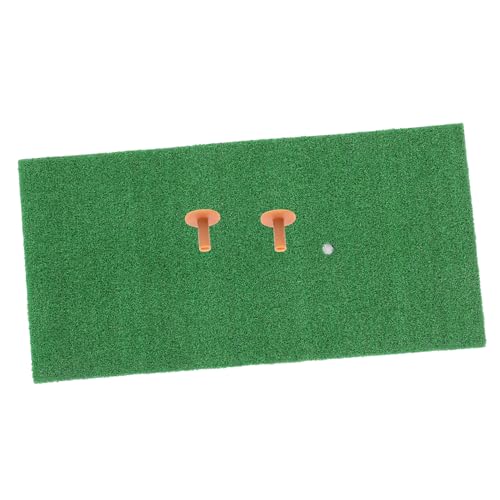 Anneome 1 tragbare Matte grüne Matte Matten setzen Golf-Fahrmatte Golf-Putting-Green-Matten Innenmatte Golf-Chipping-Matte Indoor-Putting Tragbare Schlagmatte Matte Übungsmatte von Anneome