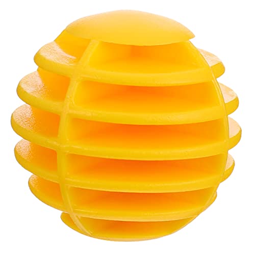 Anneome 10St Golfstreifenball fitnessball gymnastikballe Indoor Golf golfballs jucarii pentru copii Indoor-Streifenball Indoor-Gummiball Indoor-Trainingsball Synthesekautschuk Yellow von Anneome