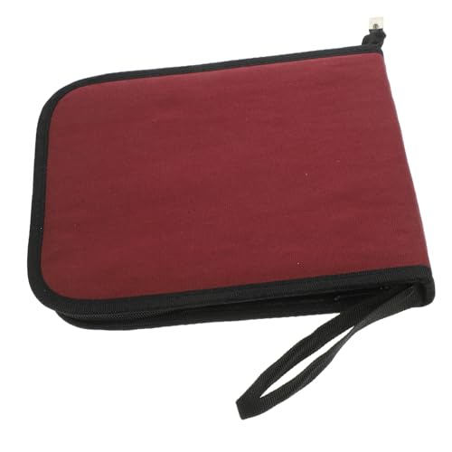 Anneome 1Stk Mäppchen Stift-Organizer Stiftfalttasche Stifte + Bleistift knetgummi gummifüsse Aufbewahrungstaschen schreibwaren Studenten-Stifttasche Tasche für Zeichenstifte Segeltuch von Anneome