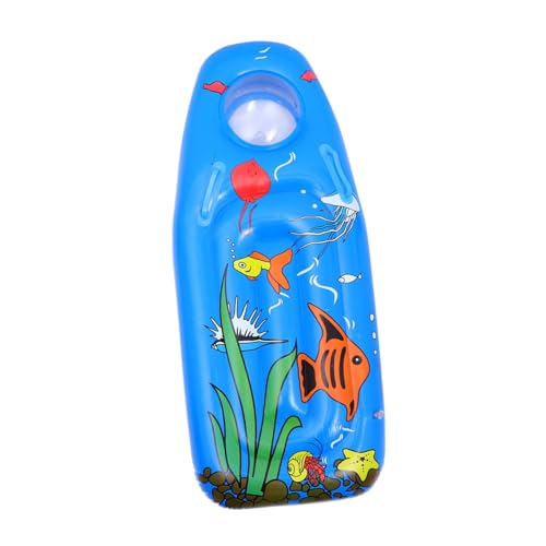 Anneome 1stk Surfbrett Für Kinder Spielzeug Für Draußen Schwimmspielzeug Für Schwimmbecken Draußen Kinderspielzeug Wasserspielmatte Für Babys Schwimmendes Brett Wasserverband Blue PVC von Anneome