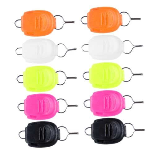 Anneome 25St Angelstopper Rad Angelschnurschnalle Spule angehen Fangleine Angelschnurstopper Baitcasting Schnurhalter für Angelräder Angelschnurhalter Wächter Angelschnur-Clip Angelzubehör von Anneome