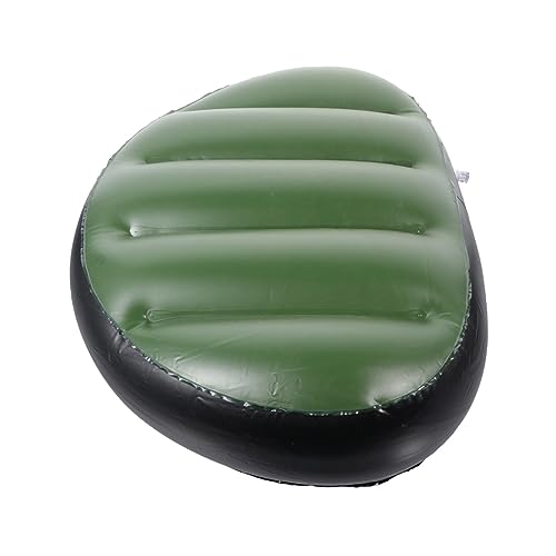 Anneome 2St Rafting-Kissen Sitzkissen für Schlauchboote aufblasbares Kanu aufblasbare sitzkissen schlauchboot zubehör hochelastisches Sitzkissen tragbares aufblasbares Kissen PVC Green von Anneome