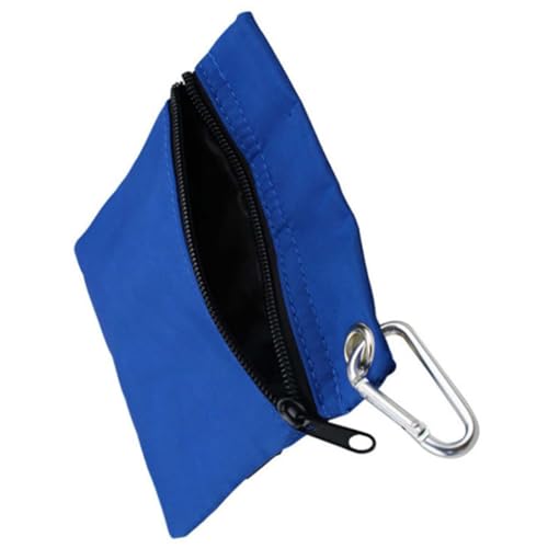 Anneome Golf-Tack-Tasche Wiederverwendbare Golftasche Golf-Tee-Bag-Tasche Golf-T-Beutel Golftaschen Golf-Tee-Halter Golf-Tee-Tasche Tragetasche für Golfbälle Golf-Gürteltasche Nylon Blue von Anneome