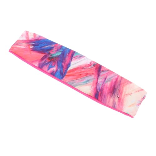 Anneome Schal Haarband Hair- Sportliches Kopfband therun laufband Sports accesoories Schweißbänder für Damen Schweiß Schweiß Stirnband Frauen Laufstirnband für Damen Polyester Rosa von Anneome