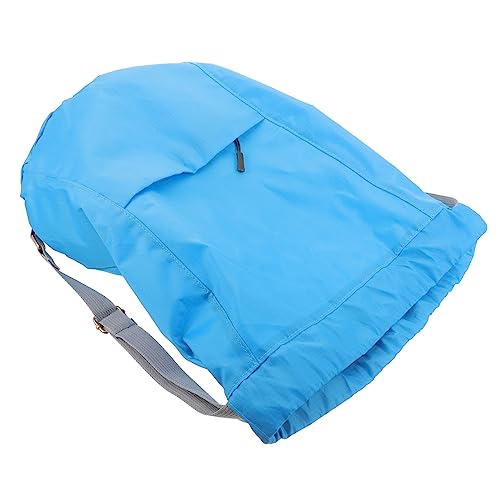 Anneome Schnur Sport-basketballtasche Mit Kordelzugtasche Sportrucksack Turnbeutel Mit Kordelzug Tragbare Tasche Mit Kordelzug Rucksäcke Mit Kordelzug Reiserucksack Blue Oxford-Stoff von Anneome