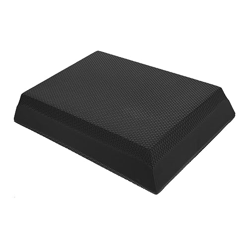 Anneome Yoga Balance Pad Balance-Pad fitness matte balance+board fitnessmatte Kniestütze für Yoga Yoga-Pad-Kissen Knieschoner fürs Training Gleichgewichtspads für den Haushalt tpe Black von Anneome