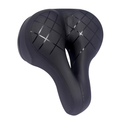 Anneome ausgehöhlter Fahrradsattel Fahrradkissen Reitsitzkissen Fahrradsitze für Männer Mountainbike Fahrrad für seat Cushion sitzmatte Sitzkissen Fahrrad Mountain Fahrradsattel Black von Anneome