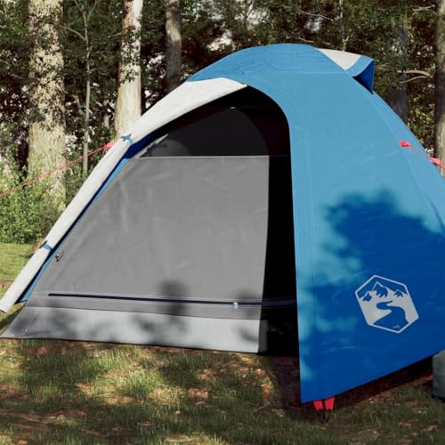 Annlera Campingzelt 2 Personen Blau Familienzelt Outwell Zelt Reisezelt Zelt für Trekking Camping Outdoor Rundum Wasserabweisendes Design 264x210x125 cm von Annlera