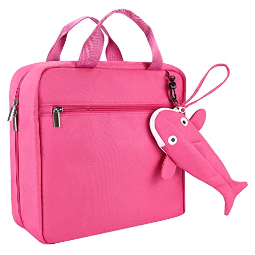 Annmore Tasche für Tiptoi Stift und Tiptoi Bücher Starterset, mit Tragbares Hai Hülle für Tiptoi Stift, Platz für 10 bis zu 12 Bücher, Transporttasche für Tiptoi Puzzle und Zubehör, Rosa Annmore Tasche für Tiptoi Stift und Tiptoi Bücher Starterset, mit Tragbares Hai Hülle für Tiptoi Stift, Platz für 10 bis zu 12 Bücher, Transporttasche für Tiptoi Puzzle und Zubehör, Rosa von Annmore
