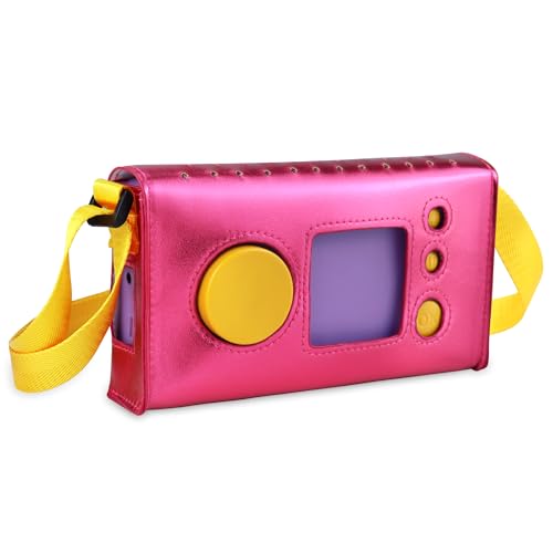 PU-Schutzhülle für Lunii Geschichtenerzähler, mit Verstellbarem Schulterriemen, Unisex, Rosa PU-Schutzhülle für Lunii Geschichtenerzähler, mit Verstellbarem Schulterriemen, Unisex, Rosa von Annmore