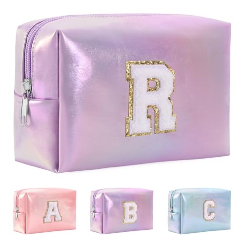 Anntry A-Z personalisierter Anfangsbuchstaben-Make-up-Taschen-Organizer,wasserdichte Kosmetiktasche aus PU-Leder, tragbare Reise-Kulturtasche, Mädchen, Frauen,Freundin, Mutter Anntry A-Z personalisierter Anfangsbuchstaben-Make-up-Taschen-Organizer,wasserdichte Kosmetiktasche aus PU-Leder, tragbare Reise-Kulturtasche, Mädchen, Frauen,Freundin, Mutter von Anntry