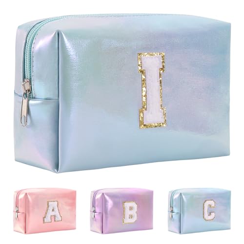 Anntry A-Z personalisierter Anfangsbuchstaben-Make-up-Taschen-Organizer,wasserdichte Kosmetiktasche aus PU-Leder, tragbare Reise-Kulturtasche, Mädchen, Frauen,Freundin, Mutter Anntry A-Z personalisierter Anfangsbuchstaben-Make-up-Taschen-Organizer,wasserdichte Kosmetiktasche aus PU-Leder, tragbare Reise-Kulturtasche, Mädchen, Frauen,Freundin, Mutter von Anntry