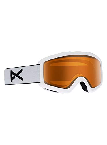 Anon Herren Helix 2.0 Non Mirror Snowboardbrille, White/Amber, One Size von Anon