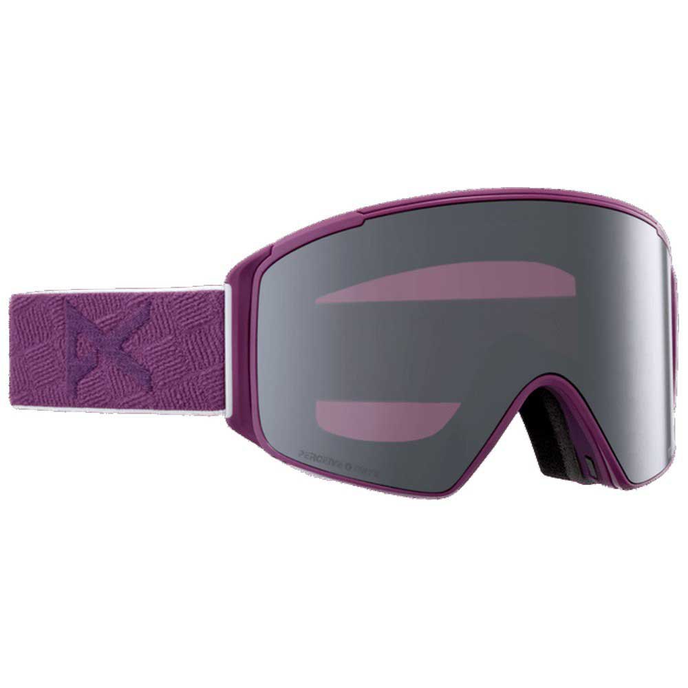 Anon M4s Cylindrical Ski Goggles Lila Perceive Sunny Onyx/CAT4 - Perceive Variable Violet/CAT2 von Anon