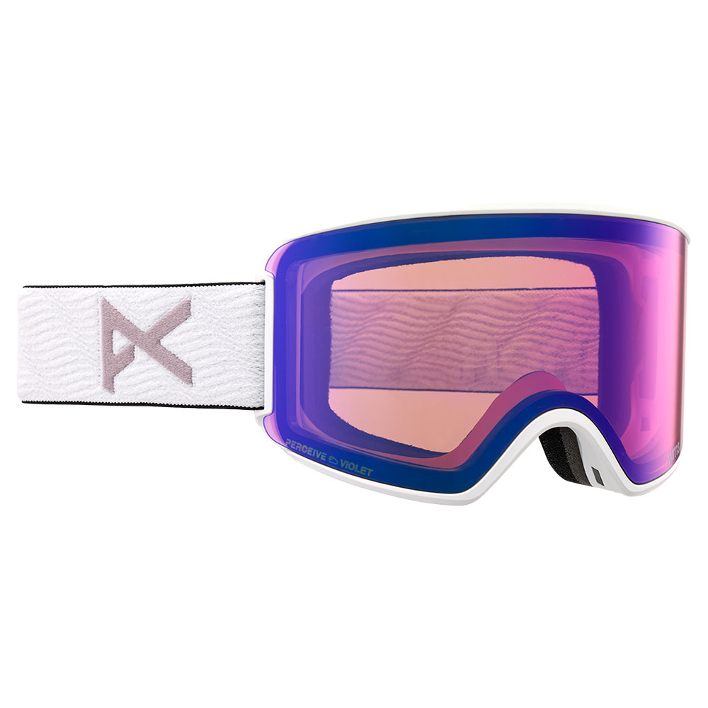 Anon Wm1 Mfi Woman Ski Goggles Weiß Perceive Variable Violet/CAT2 - Perceive Sunny Onyx/CAT4 von Anon