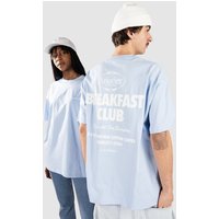 Another Cotton Lab Breakfast Club T-Shirt sky blue von Another Cotton Lab